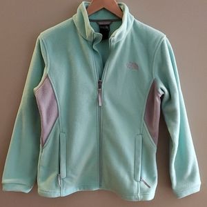 North Face zip-up fleece jacket